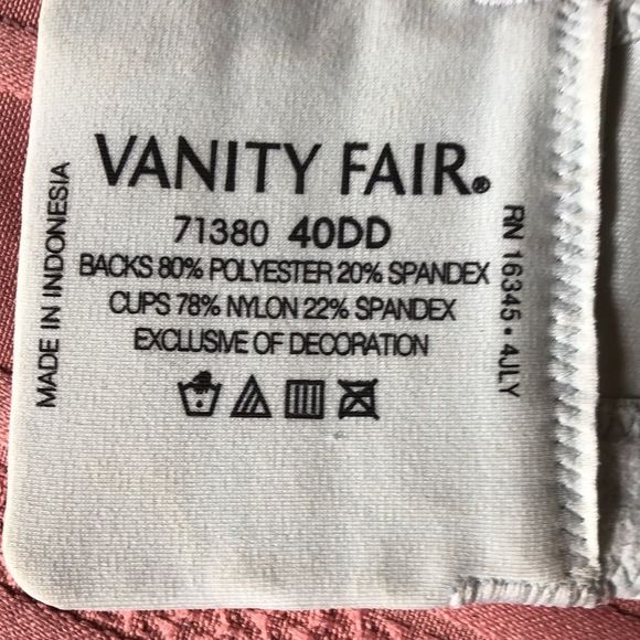 Vanity Fair® Beauty Back™ Full-Figure Back Smoothing Wireless Bra - 71380 pastel - Picture 6 of 14